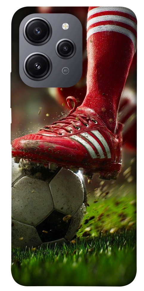 Чехол Сlose up football для Xiaomi Redmi 12