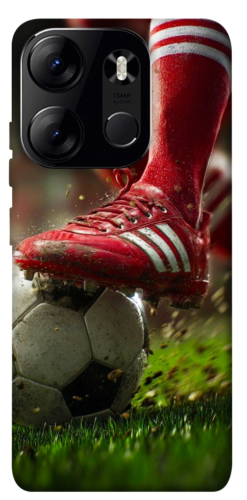 Чехол Сlose up football для Tecno Spark Go 2023