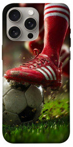 Чехол Сlose up football для iPhone 15 Pro Max