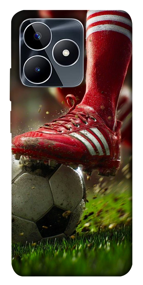 Чехол Сlose up football для Realme C53