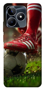 Чехол Сlose up football для Realme C53