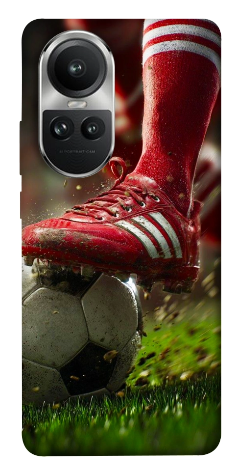 Чехол Сlose up football для Oppo Reno 10