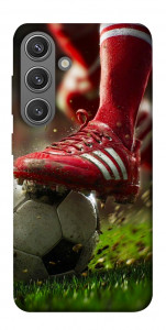 Чехол Сlose up football для Galaxy S24+