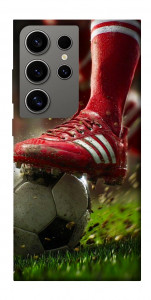Чехол Сlose up football для Galaxy S24 Ultra