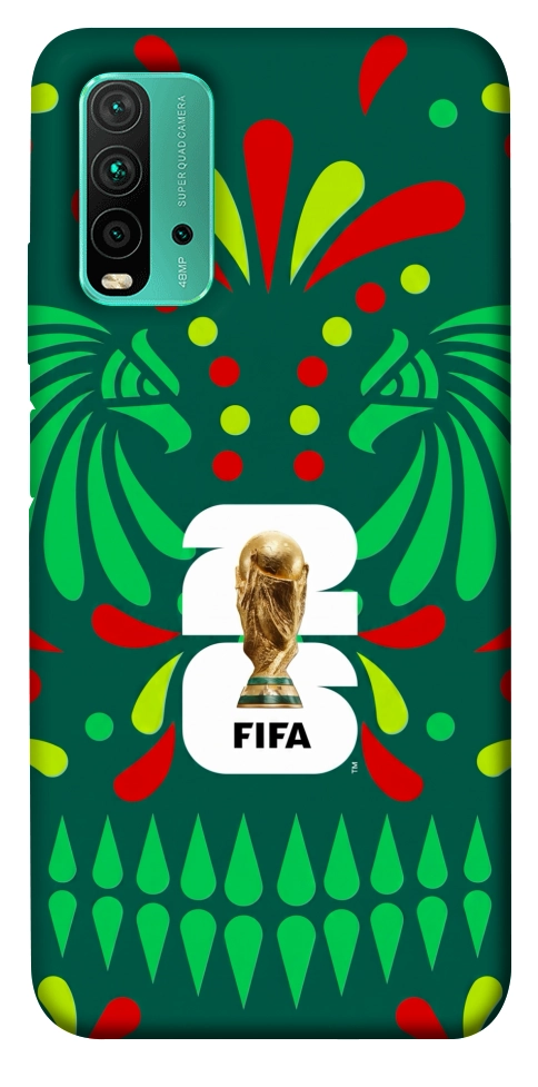 Чехол World Cup 2026 для Xiaomi Redmi Note 9 4G