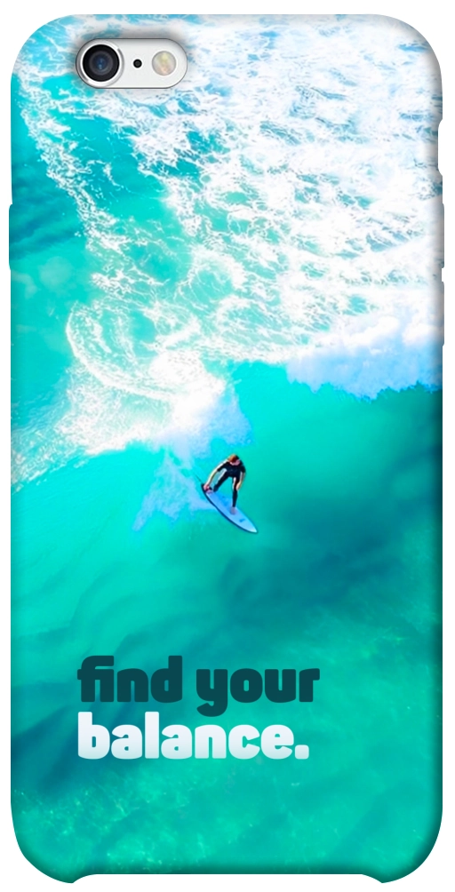 Чехол Find your balance для iPhone 6