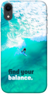 Чехол Find your balance для iPhone XR