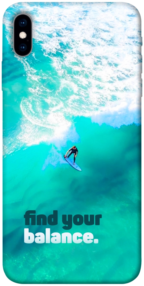 Чехол Find your balance для iPhone X