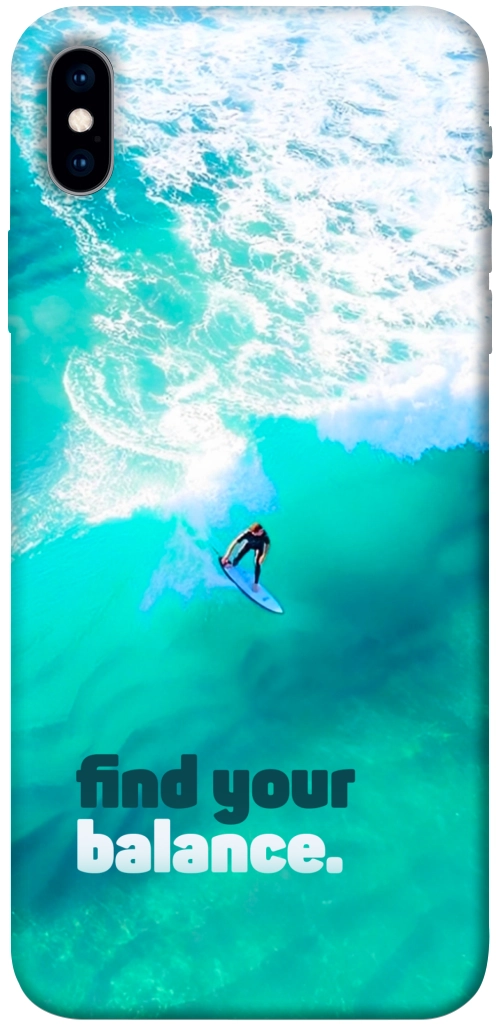 Чохол Find your balance для iPhone XS Max