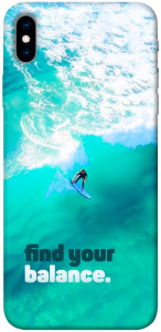 Чехол Find your balance для iPhone XS Max