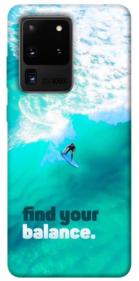 Чехол Find your balance для Galaxy S20 Ultra (2020)