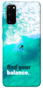 Чехол Find your balance для Galaxy S20 (2020)
