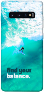 Чехол Find your balance для Galaxy S10 Plus (2019)