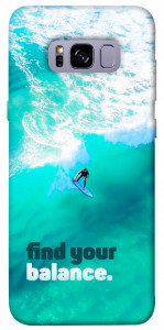 Чехол Find your balance для Galaxy S8+