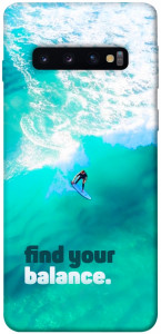 Чехол Find your balance для Galaxy S10 (2019)