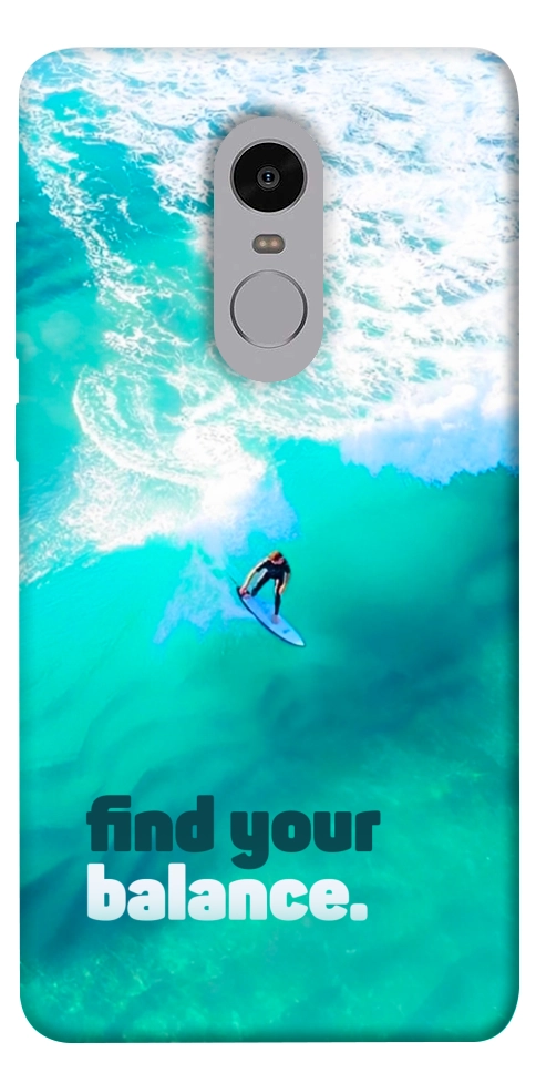 Чехол Find your balance для Xiaomi Redmi Note 4X