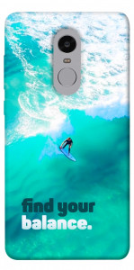 Чехол Find your balance для Xiaomi Redmi Note 4X