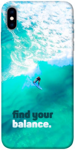 Чохол Find your balance для iPhone XS