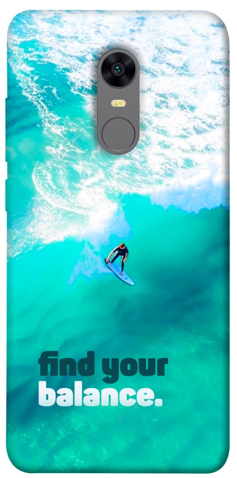Чехол Find your balance для Xiaomi Redmi Note 5 (Single Camera)