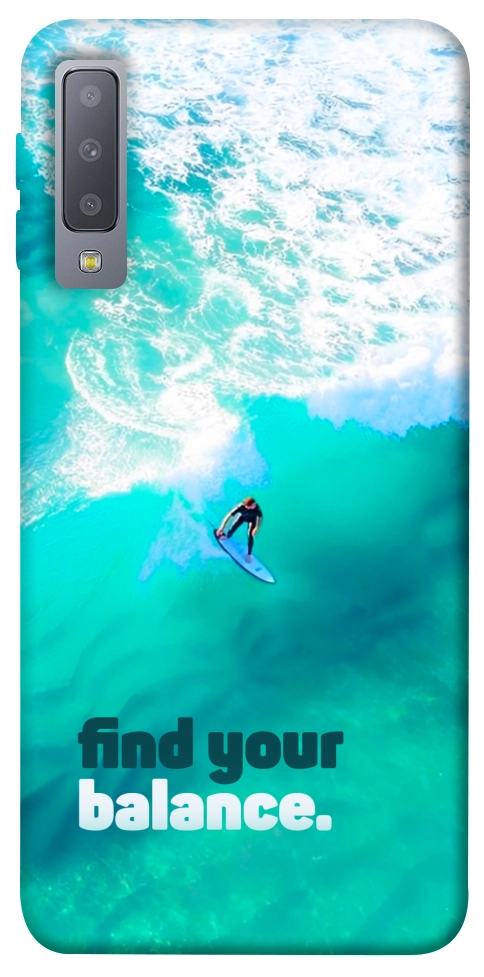 Чехол Find your balance для Galaxy A7 (2018)