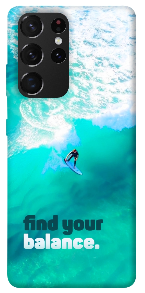 Чехол Find your balance для Galaxy S21 Ultra