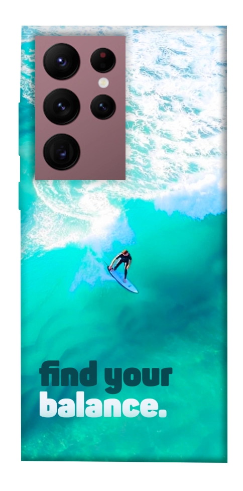 Чехол Find your balance для Galaxy S22 Ultra
