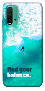 Чехол Find your balance для Xiaomi Redmi Note 9 4G
