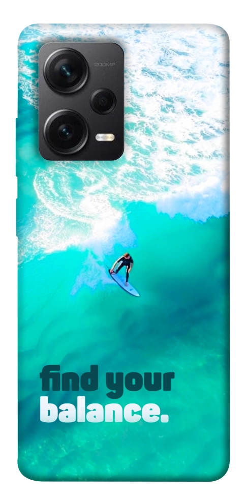 Чехол Find your balance для Xiaomi Redmi Note 12 Pro+