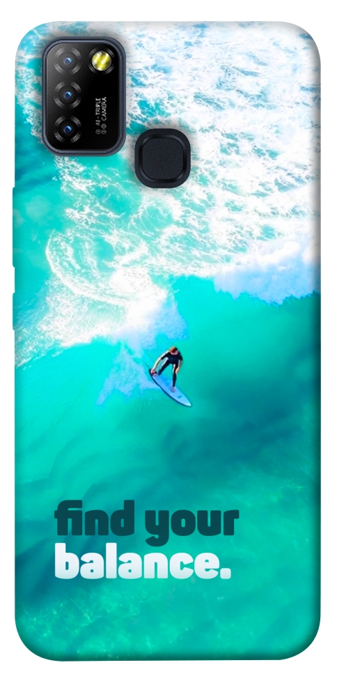 Чехол Find your balance для Infinix Hot 10 Lite