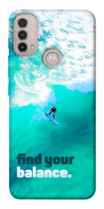 Чехол Find your balance для Motorola Moto E40