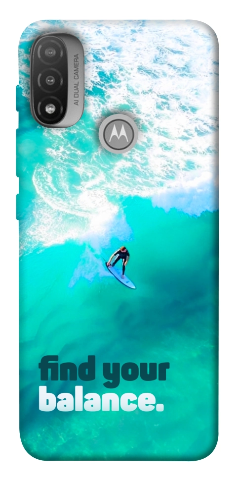 Чехол Find your balance для Motorola Moto E20