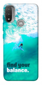 Чехол Find your balance для Motorola Moto E20