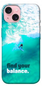 Чохол Find your balance для iPhone 15