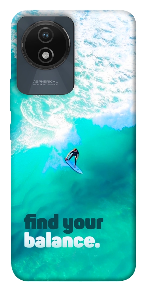 Чехол Find your balance для Vivo Y02