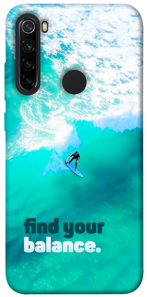 Чехол Find your balance для Xiaomi Redmi Note 8 2021