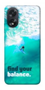 Чехол Find your balance для Oppo A38