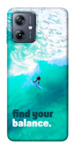 Чехол Find your balance для Motorola Moto G54