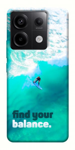 Чехол Find your balance для Xiaomi Redmi Note 13 Pro 4G