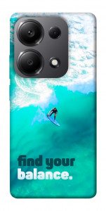 Чехол Find your balance для Xiaomi Redmi Note 13 Pro 5G