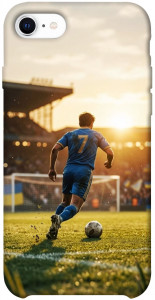 Чехол Football player для iPhone SE (2020)