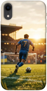 Чехол Football player для iPhone XR