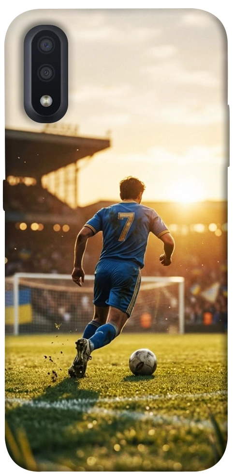 Чохол Football player для Galaxy A01