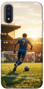 Чехол Football player для Galaxy A01