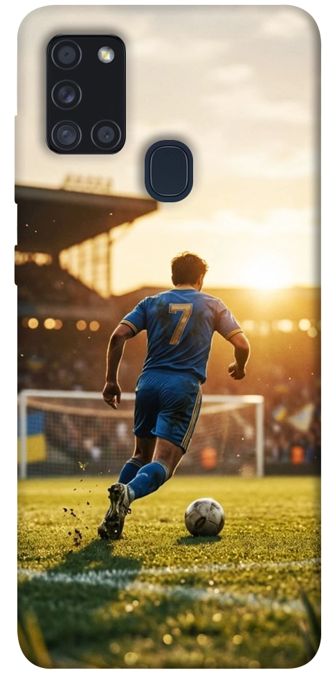 Чехол Football player для Galaxy A21s (2020)
