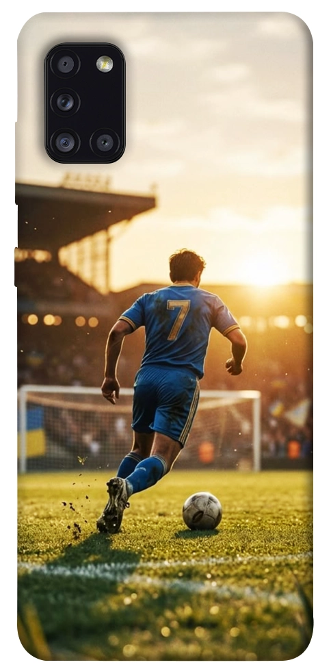 Чехол Football player для Galaxy A31 (2020)