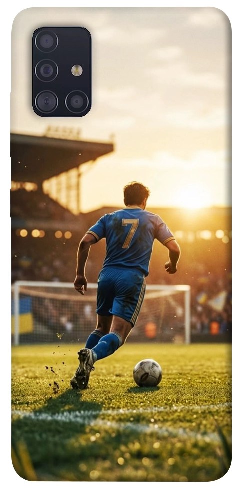Чехол Football player для Galaxy A51 (2020)