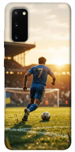 Чехол Football player для Galaxy S20 (2020)