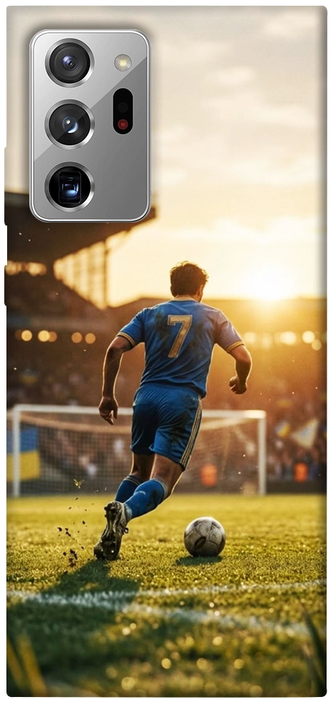 Чехол Football player для Galaxy Note 20 Ultra