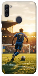 Чехол Football player для Galaxy M11 (2020)