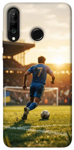 Чехол Football player для Huawei P30 Lite